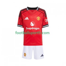 Tenue Manchester United Enfant Domicile 2025-2026 Maillot de Foot